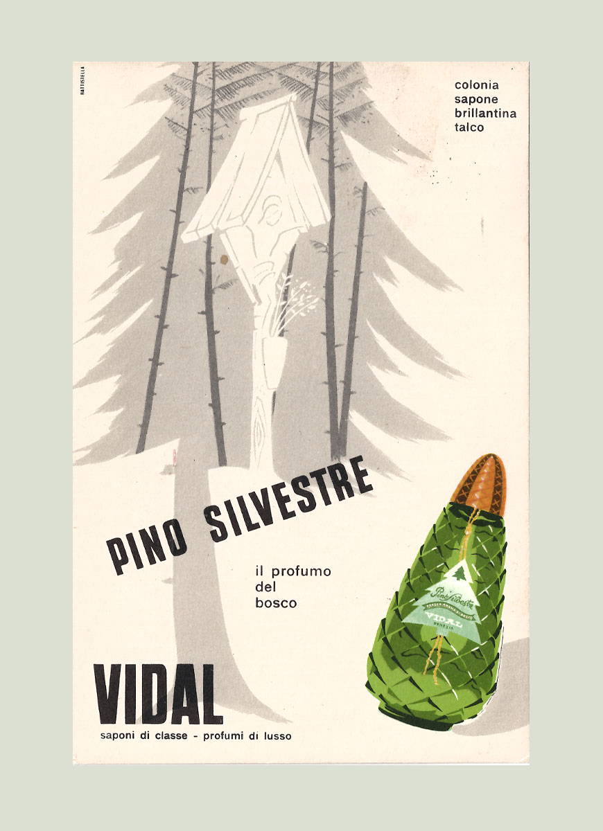 Venice Olfactory pubblicita Vidal saponi PINO SILVESTRE